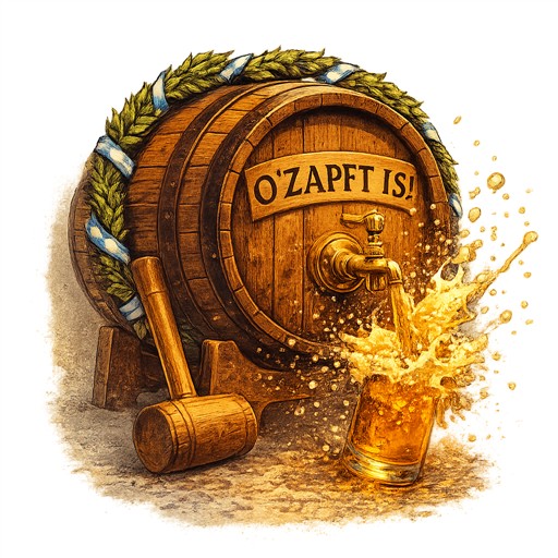 "O'zapft is!" - Las dos palabras que inician la fiesta